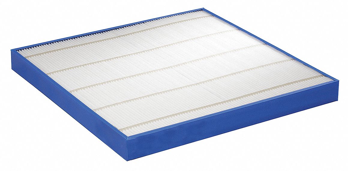 Mini Pleat Filter, 10 In. W, 10 In. H