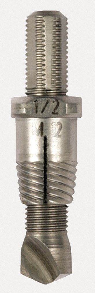 Drill/Extractor Tool, 1/4 In Size/Cap