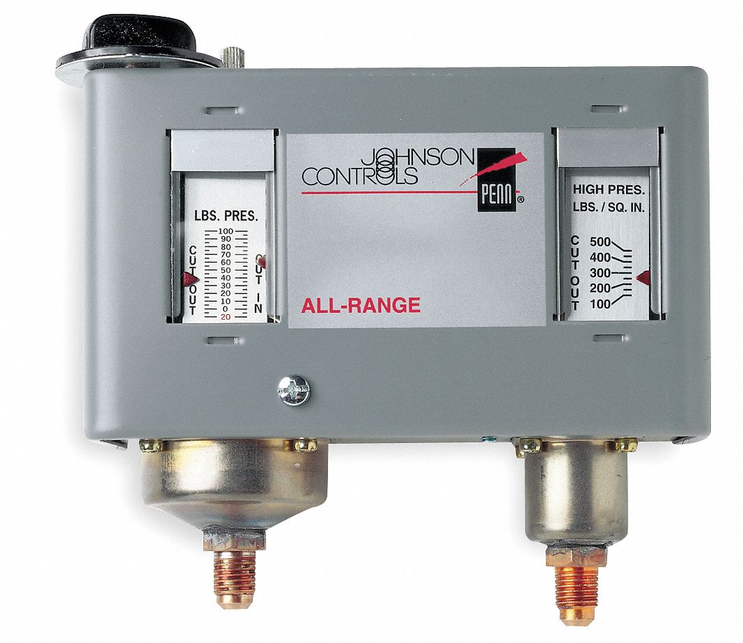 Dual Pressure Control, 1/4 In Flare Nut