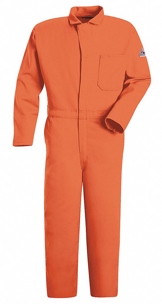 FR Contractor Coverall, Orange, M, HRC2