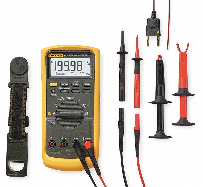 Digital Multimeter, 1000V, 50 MOhms, 10A
