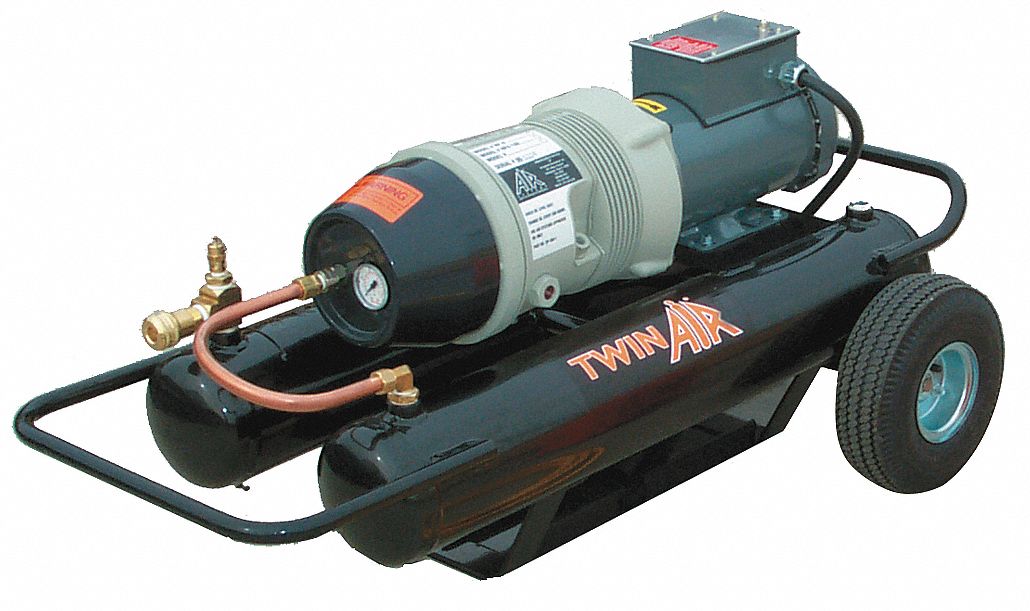 Breathing Air Compressor, 17.5 AC, 110 psi