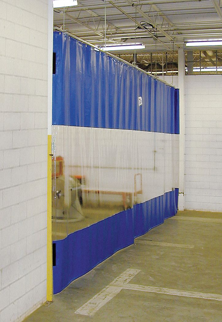 Curtain Wall Partition, HxW 10x6Ft