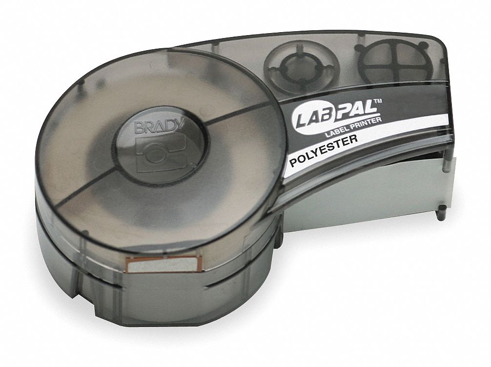 Label Cartridge, Black/White, 21 ft. L