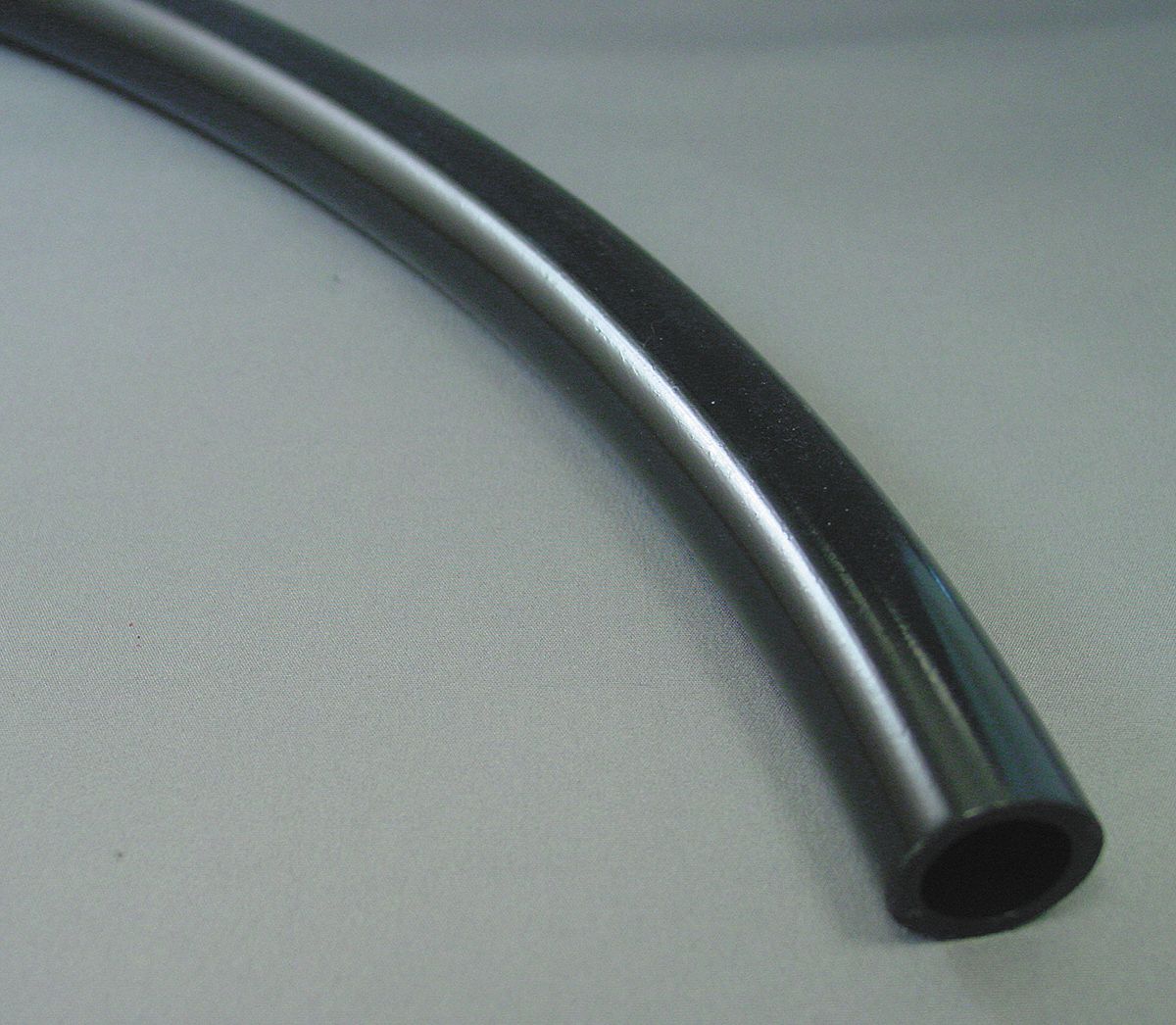 Tubing, 1/8 In ID, 1/4 In OD, 100 Ft, Black