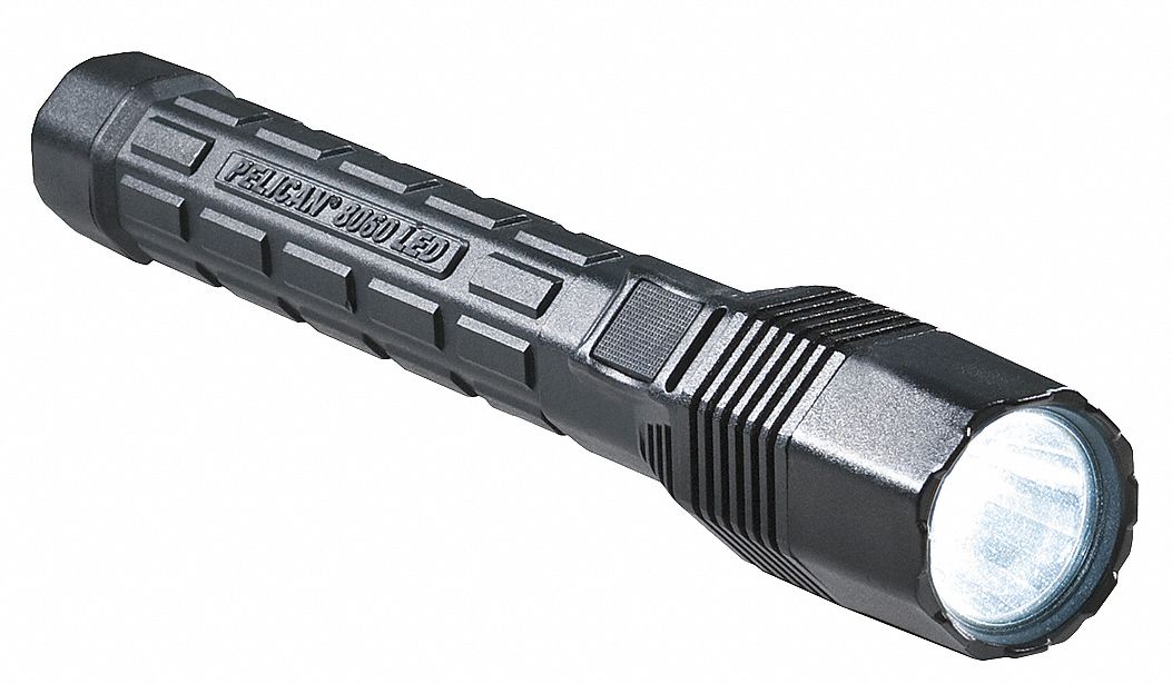 Flashlight, LED, Rechargeable, Black