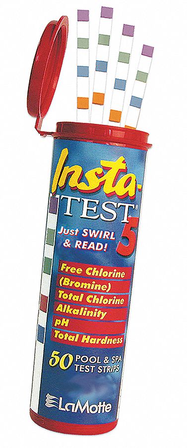 Test Strip, Pool 5-way, Pk 50