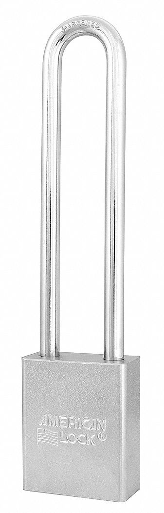 Rekeyable Padlock, H 5 In, KD