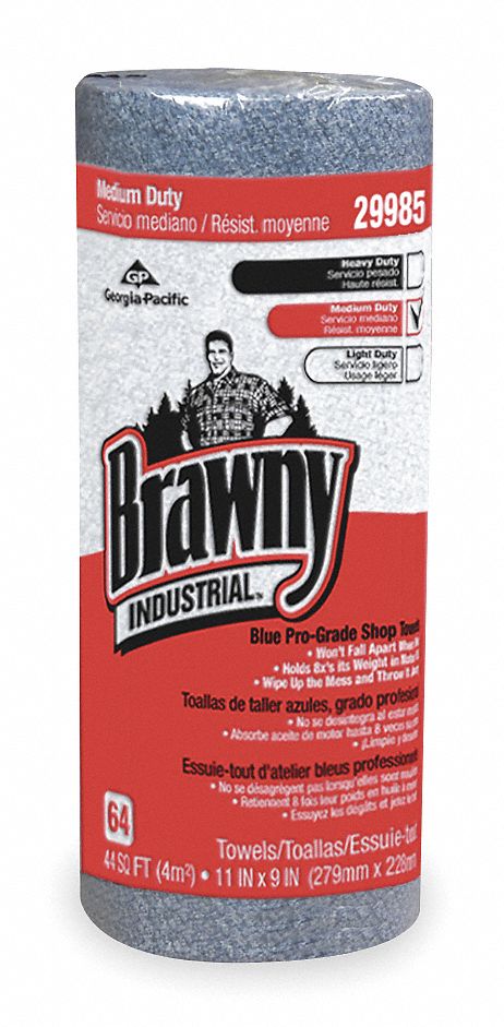 Shop Towel Roll, Perforated Roll