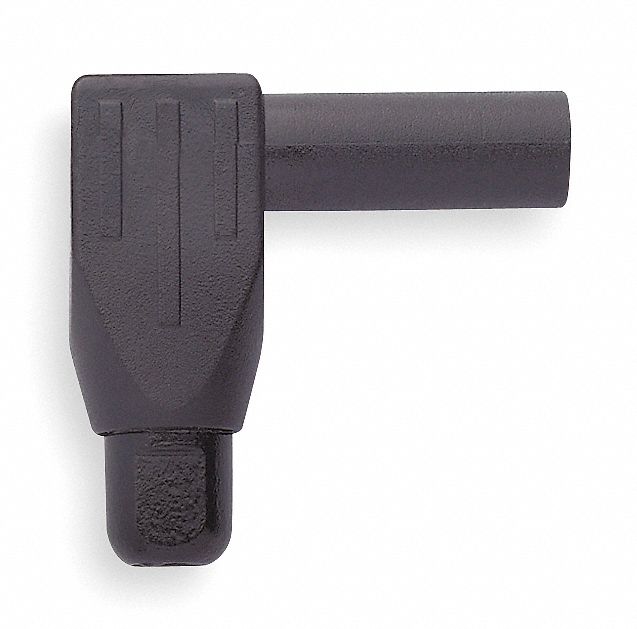 Right Angle Plug, 1000VDC, 20A, Black