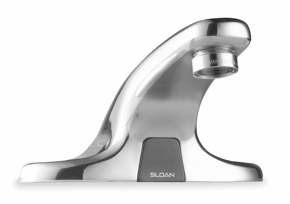 Elect Lav Faucet, 4-9/16 In Spout, 24VAC