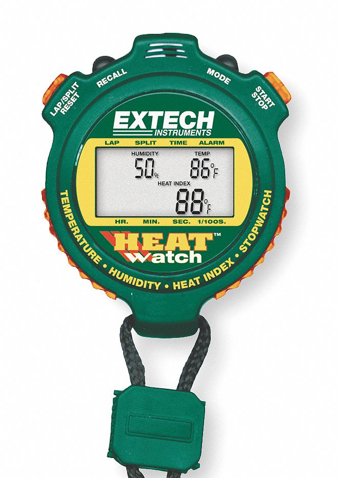 Digital Stopwatch, Relative Humidity