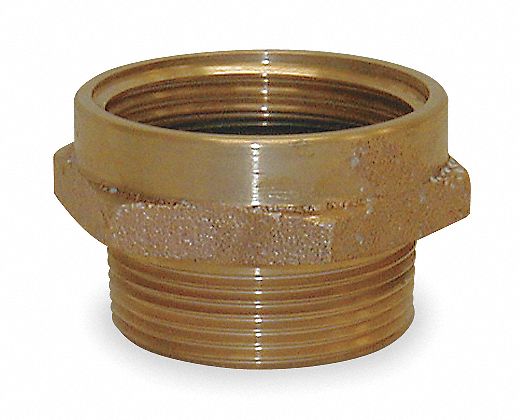 HoseNipple, Br, 1.5 NPT F x 1.5 NPSH ML
