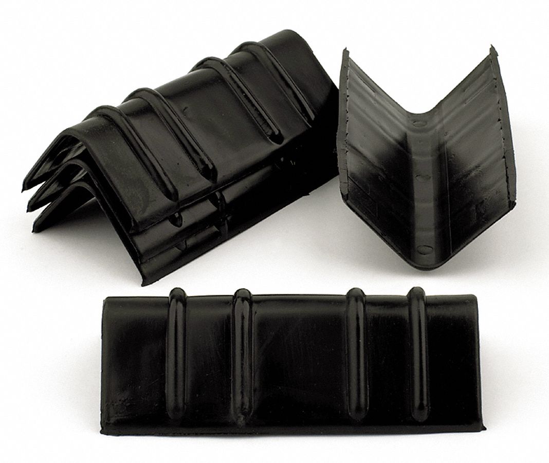Edge Protector, 5 1/4 In, Blk, PK 250
