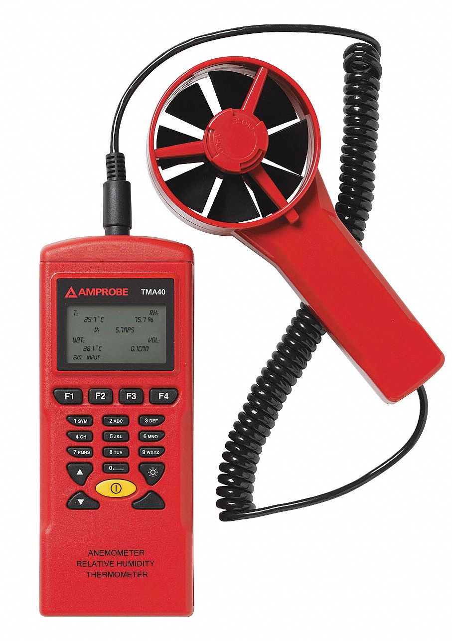 Data Logging Anemometer, Vane, 79-6299 FPM