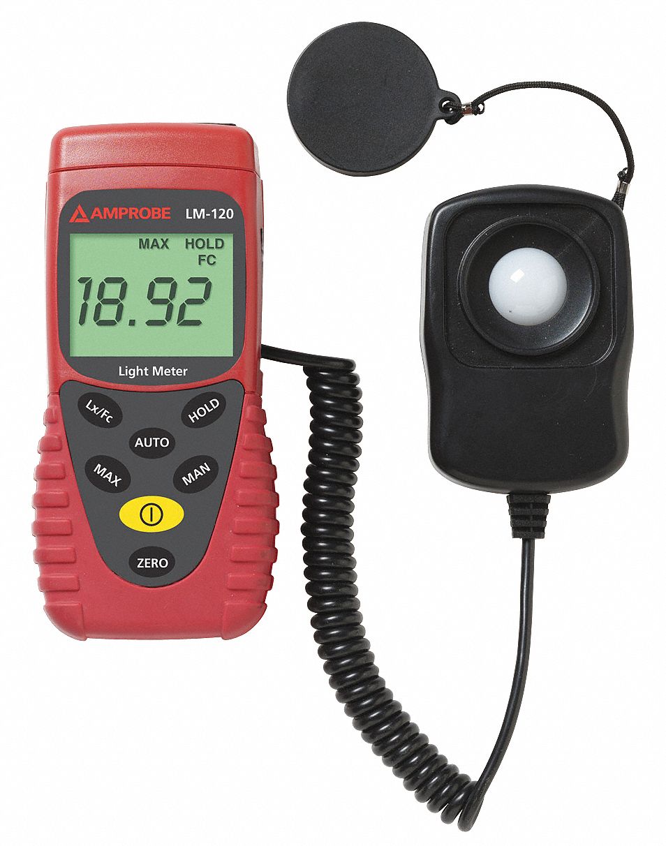 Auto Ranging Light Meter, 0 to 20, 000Fc