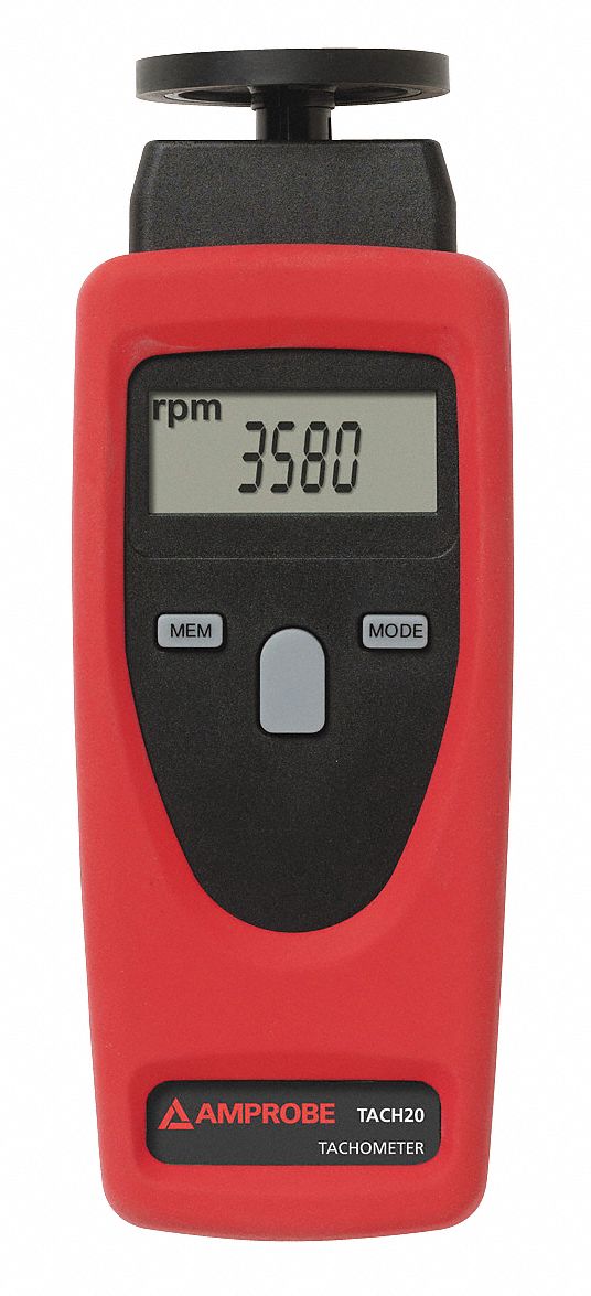 Tachometer, Contact and Non-Contact