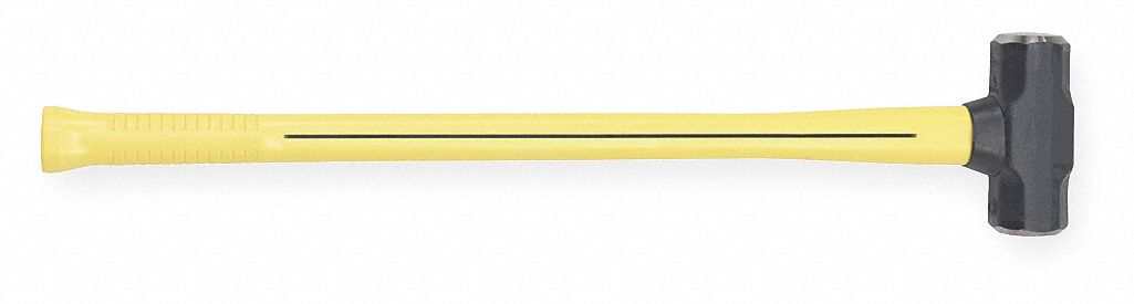 Double Face Sledge, 8 Lb, Fiberglass