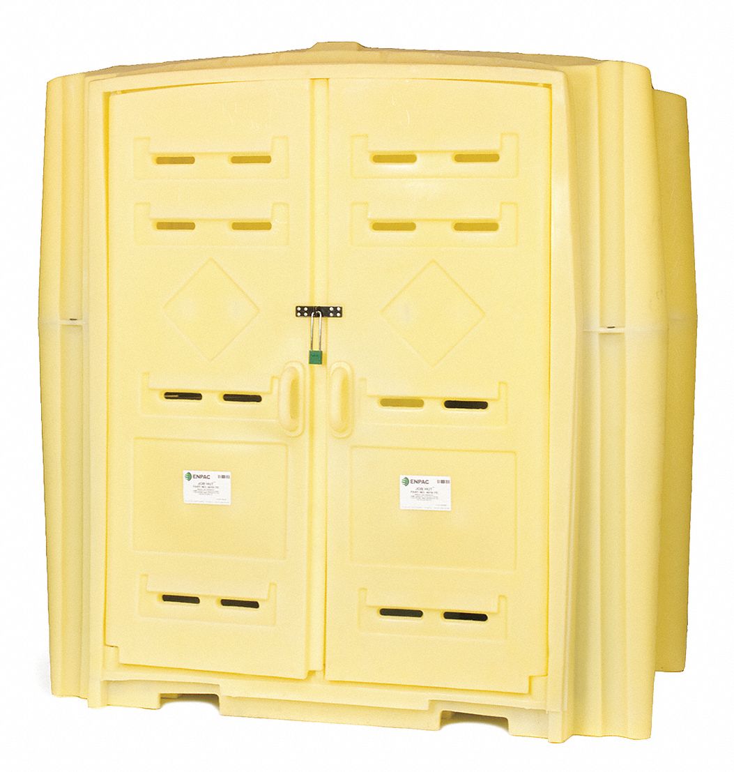 Coverd Drum Spl Contnmnt Hut, 94 in. H