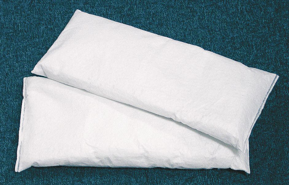 Absorbent Pillow, 7 In. W, 16 In. L, PK 12