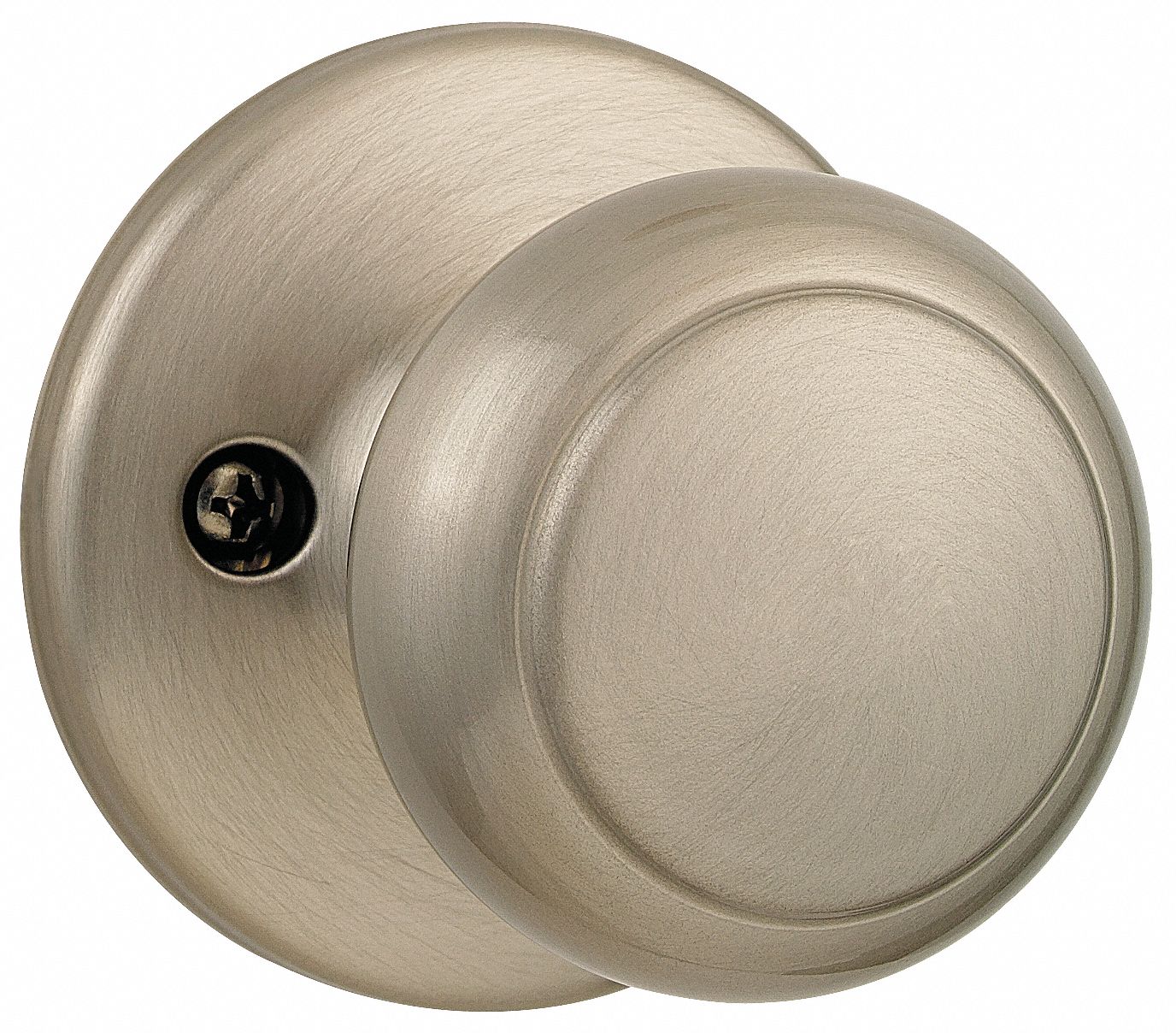 Knob Lockset, Satin Nickel, Dummy