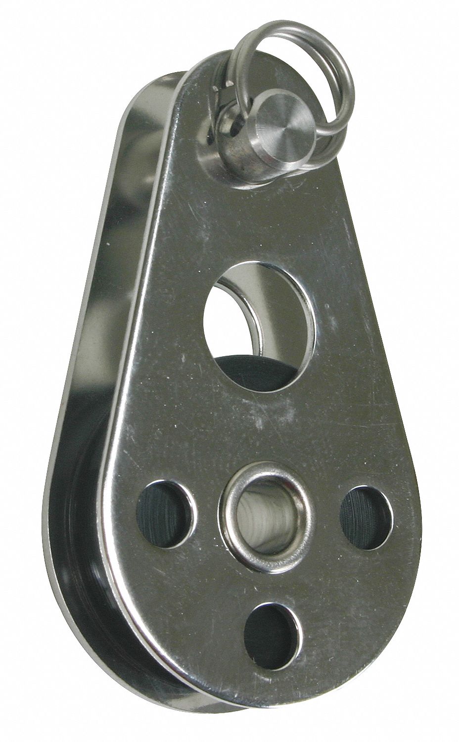 Pulley Block, Wire Rope, Fixed Eye, 990 lb.