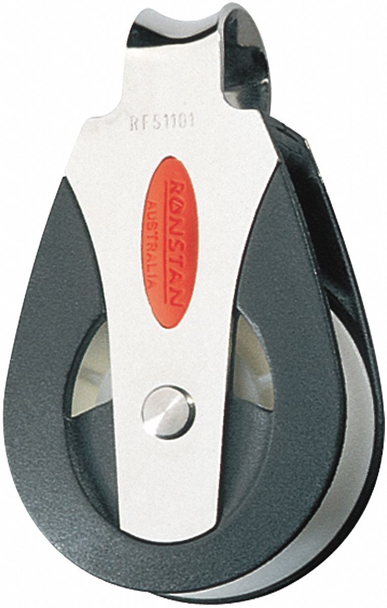 Pulley Block, Fibrous Rope, 1650 lb.