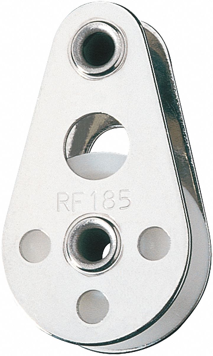 Sgl Pulley, Fixed Eye, 5 1/6In, H 35/64In