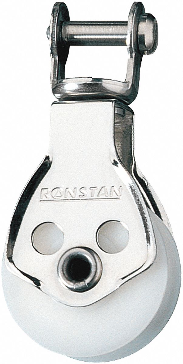 Sgl Pulley, Swvl Shackle Hd, 1/4In, W1/2In