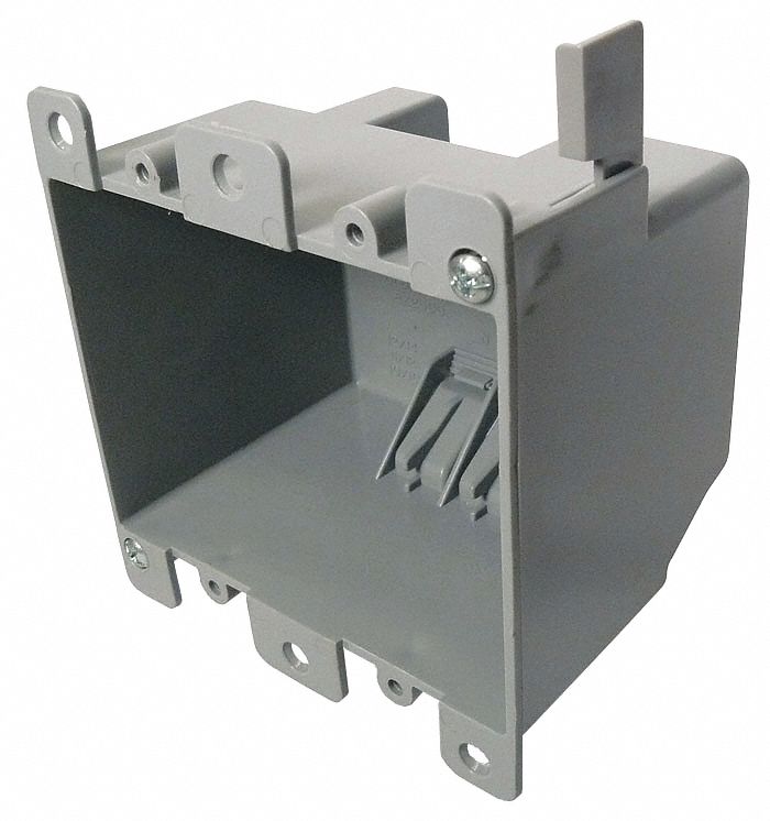 Electrical Box, 2 Gang, 25 Cu In, PVC
