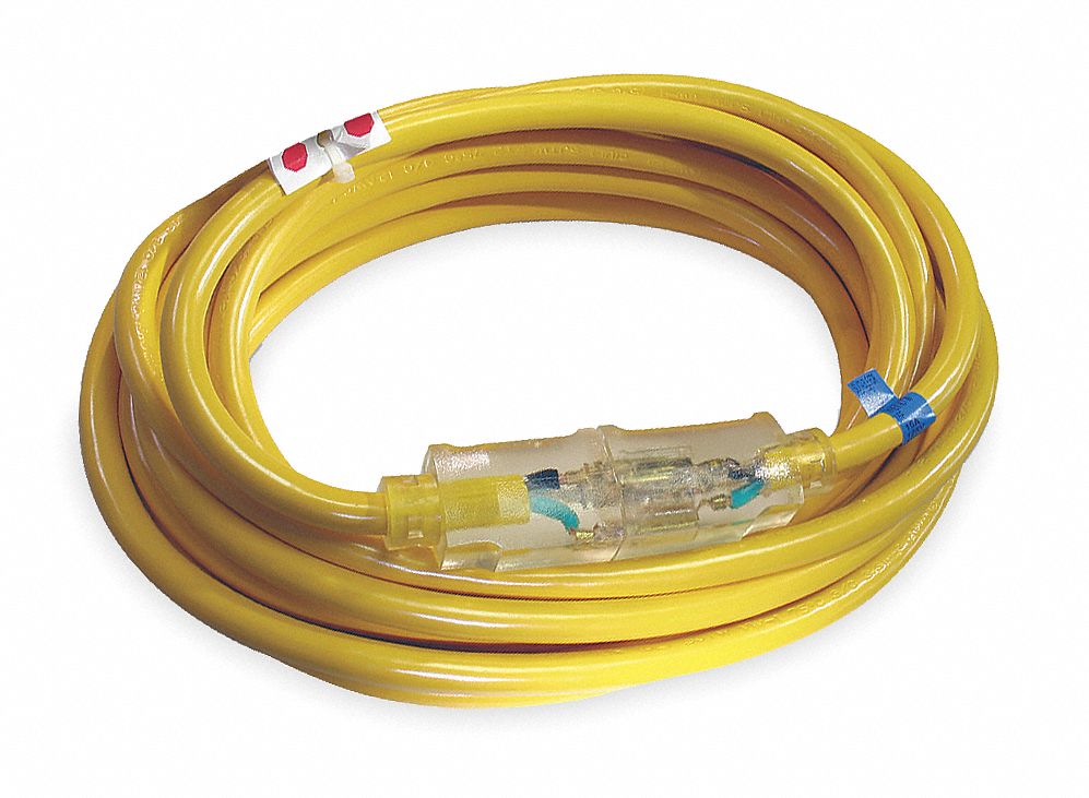 Extension Cord, 15A, 10/3Ga, 50Ft