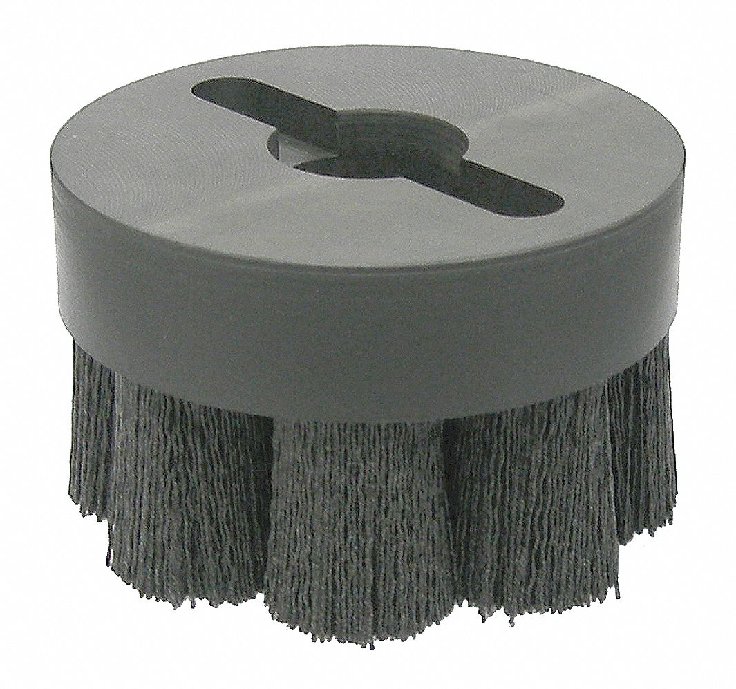 Shell Mill Brush, 4 In D, Wire 0.026 In