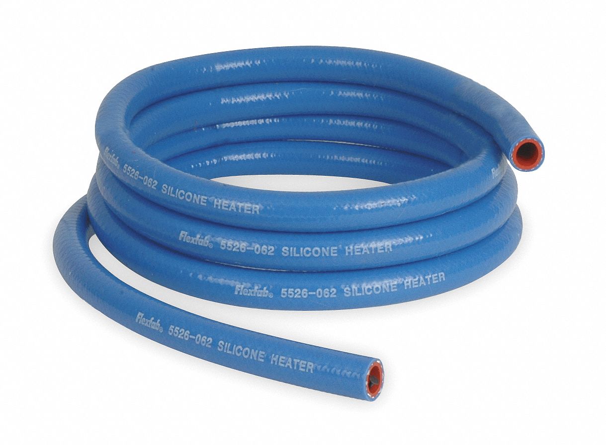 Silicone Heater Hose, ID 1/2 In