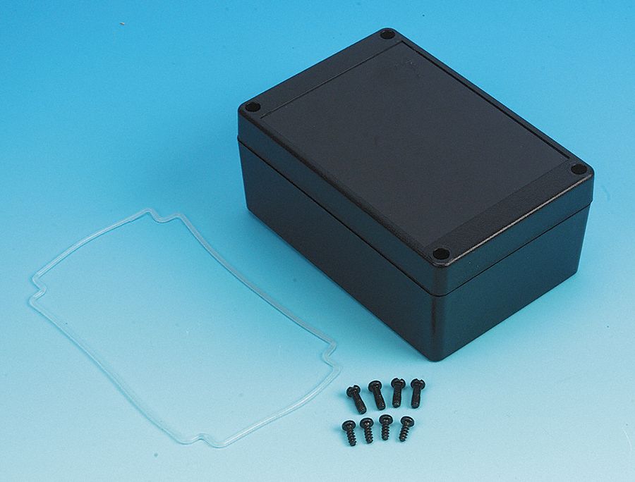 Enclosure, 4X, 4.92x3.35x2.16 In, Black