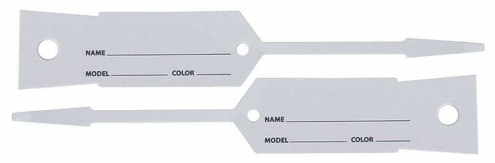 Key Tag, Plastic, PK 1000