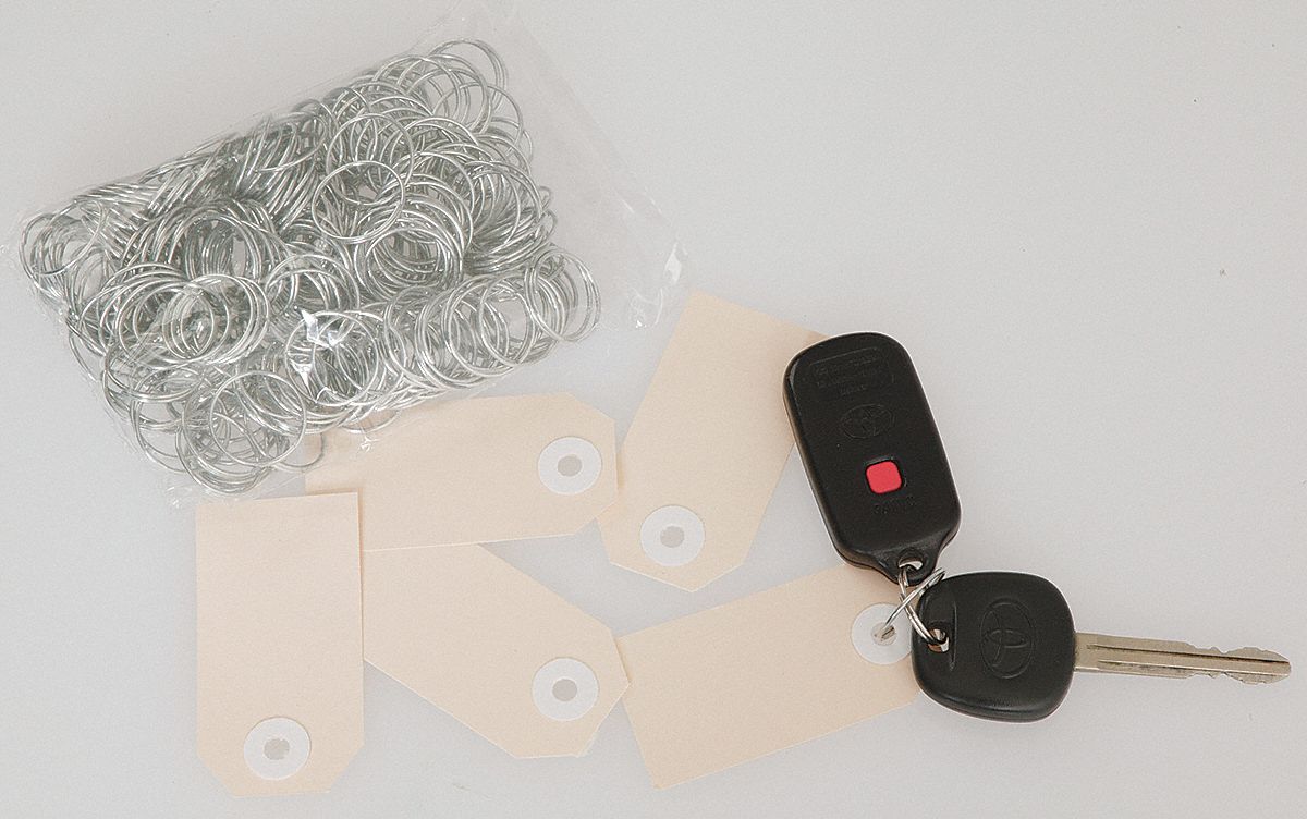 Key Tag With 3/4 In Ring, PK1000