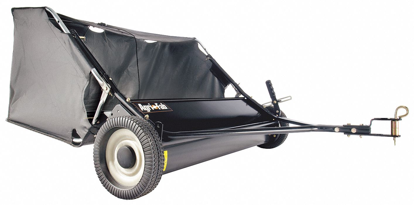 Tow Lawn Sweeper, 42 In. Wide, 12 Cu. Ft.