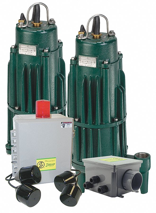 Grinder System, Duplex, 2 HP, 230V