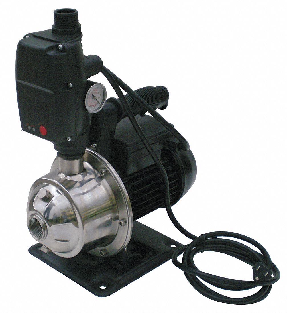 Booster Pump, Stainless Steel, 1 HP