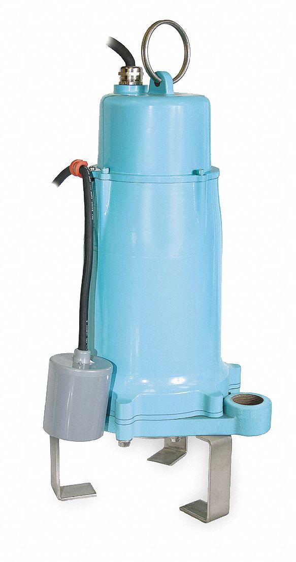 Grinder Pump, 2 HP, Voltage 230, Amps 13.9