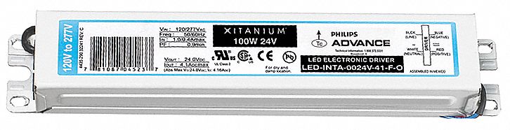 LED Driver, 120-277 V, 0.1-100 W, 2.8-24 V