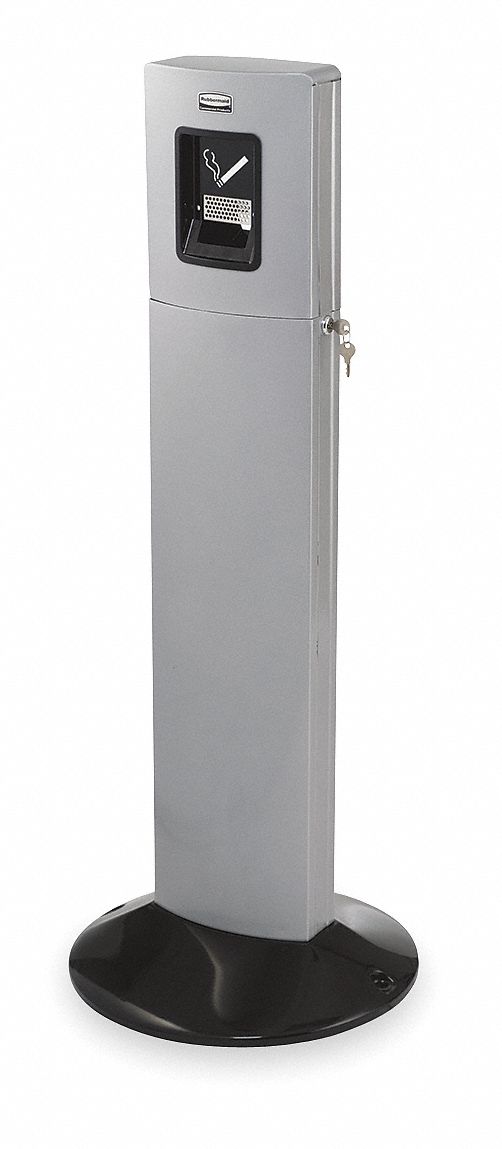 Smoking Station, Silver Metallic
