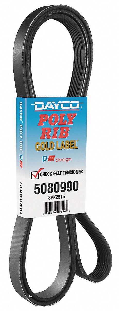 Serpentine Belt, Industry Number 8PK2370