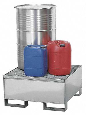 Spill Cntnmnt Platform, 1 Drum, 55Gal