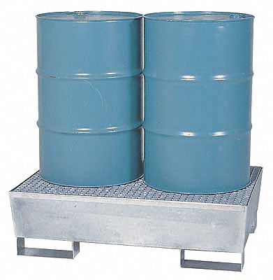 Drum Spill Cntnmnt Pltfrm, 2 Drum, 55 Gal.