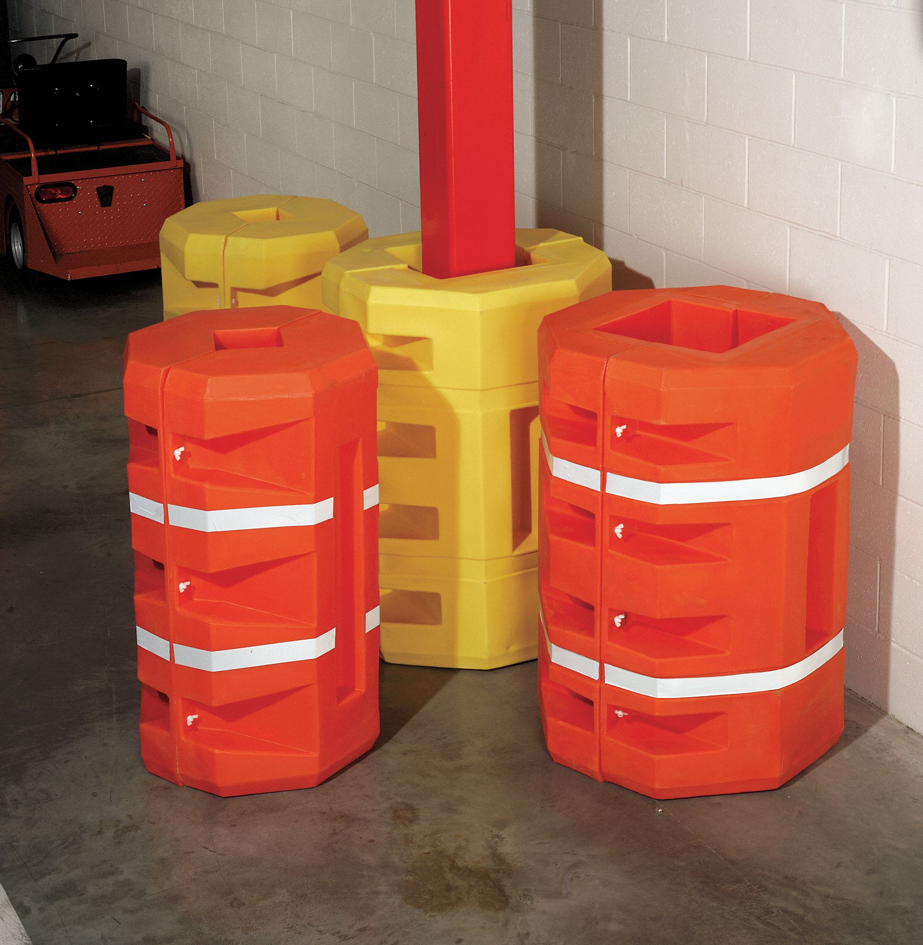 Column Protector, 8 In Sq Inside Dia