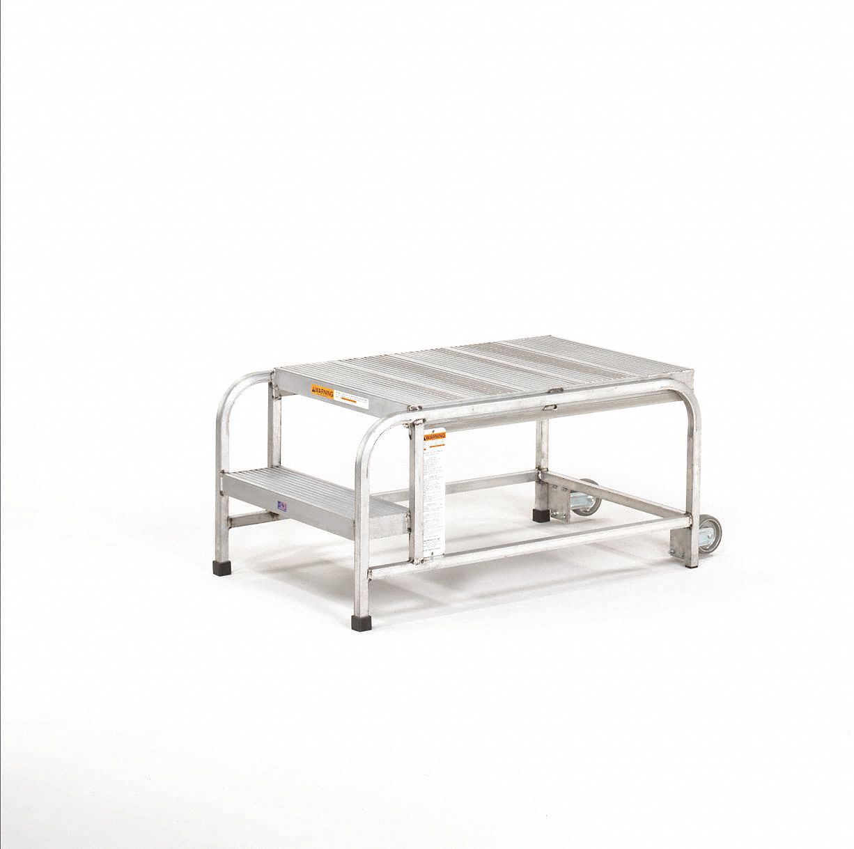 Portable Wk Pltfrm, Sngle Side, Al, 20 In H