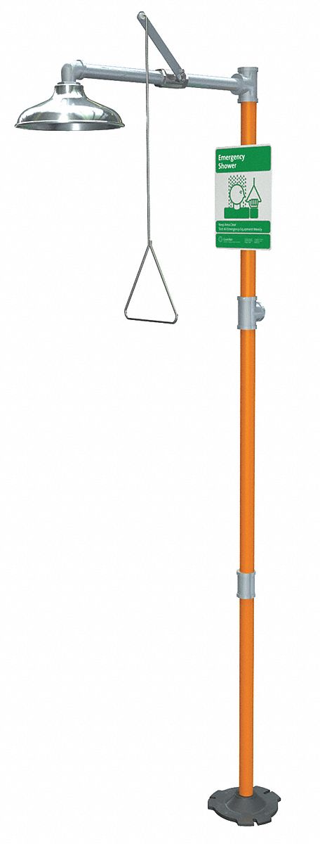 Emergency Shower, Floor, 30 gpm