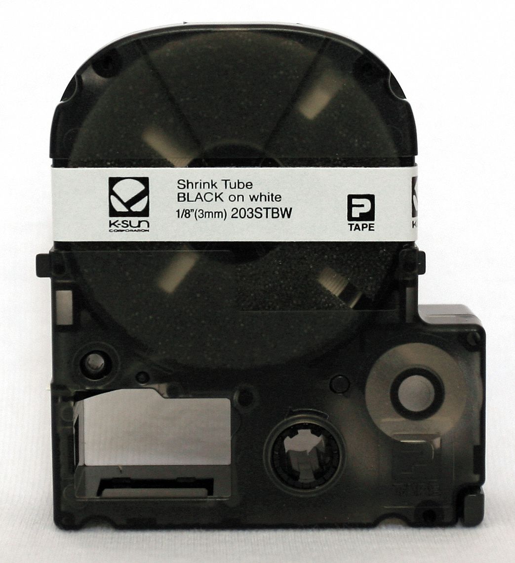 Industrial Shrink Tube Label, 96 In. L