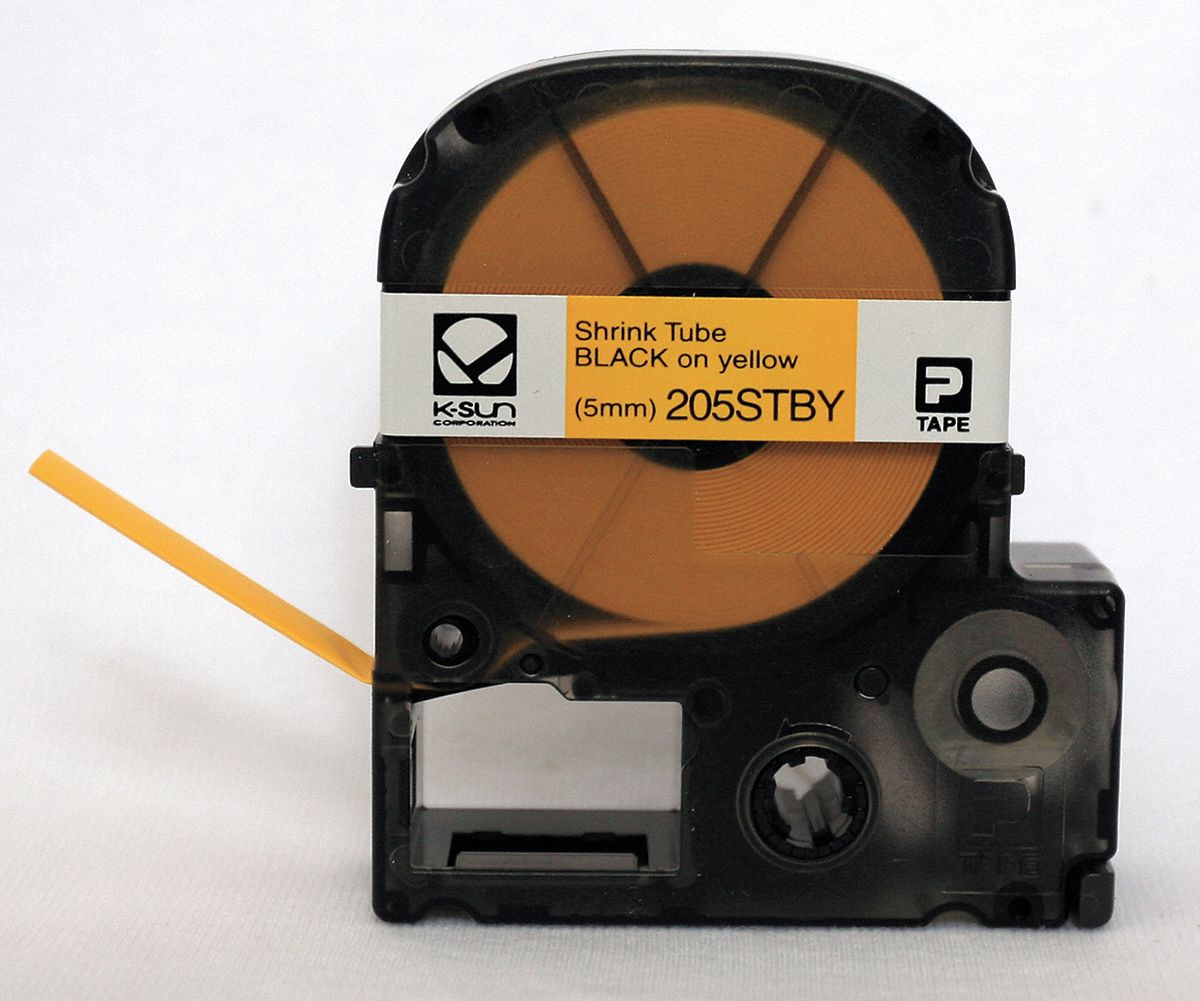Industrial Shrink Tube Label, 96 In. L